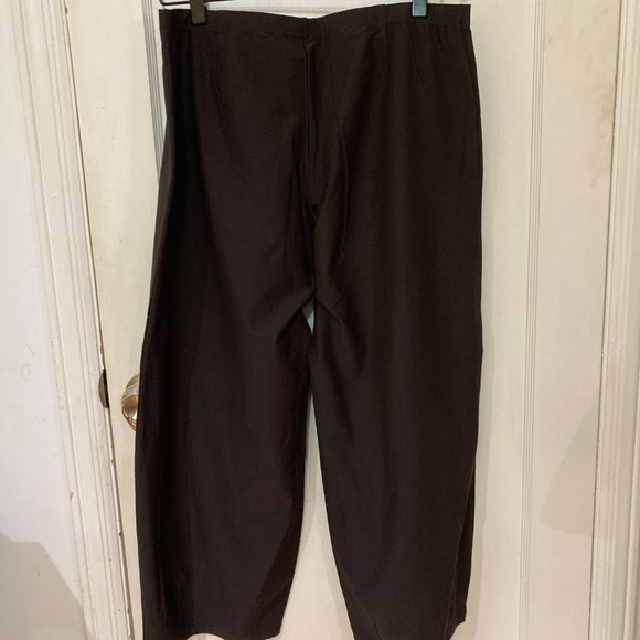 Eileen Fisher Pull-On Pants with Elastic Waist - size L/G - Picture 3 of 3
